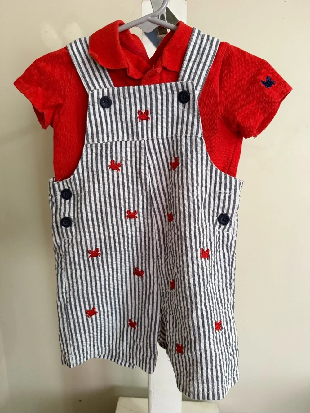 Little Me Crab Outfit